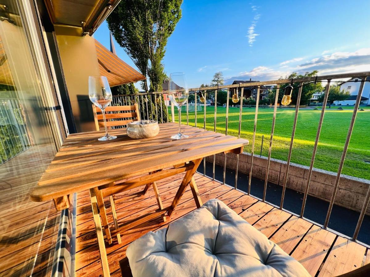Flair Apartments Vorarlberg - Stilvolles Wohnen Nahe Bodensee & Alpen - Kueche, Balkon & Gratis Parkplatz Brégence Extérieur photo